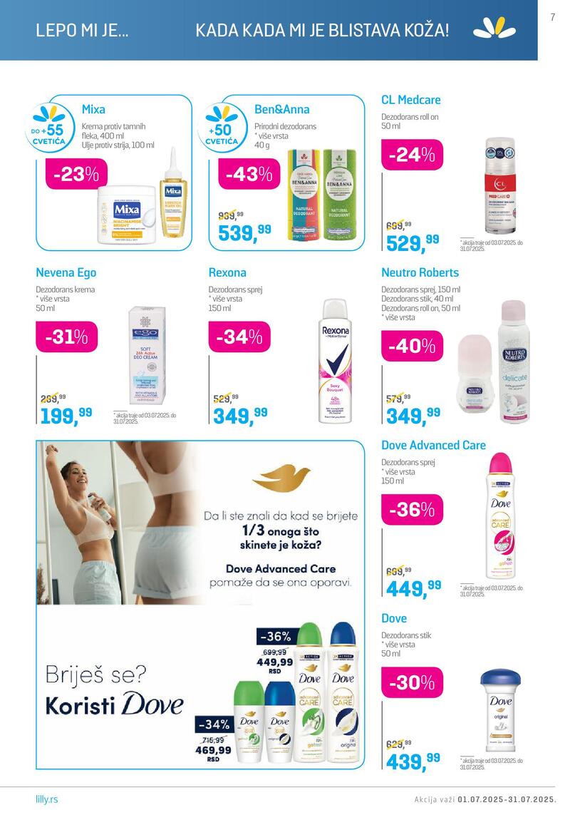 Lilly Drogerie katalog akcija