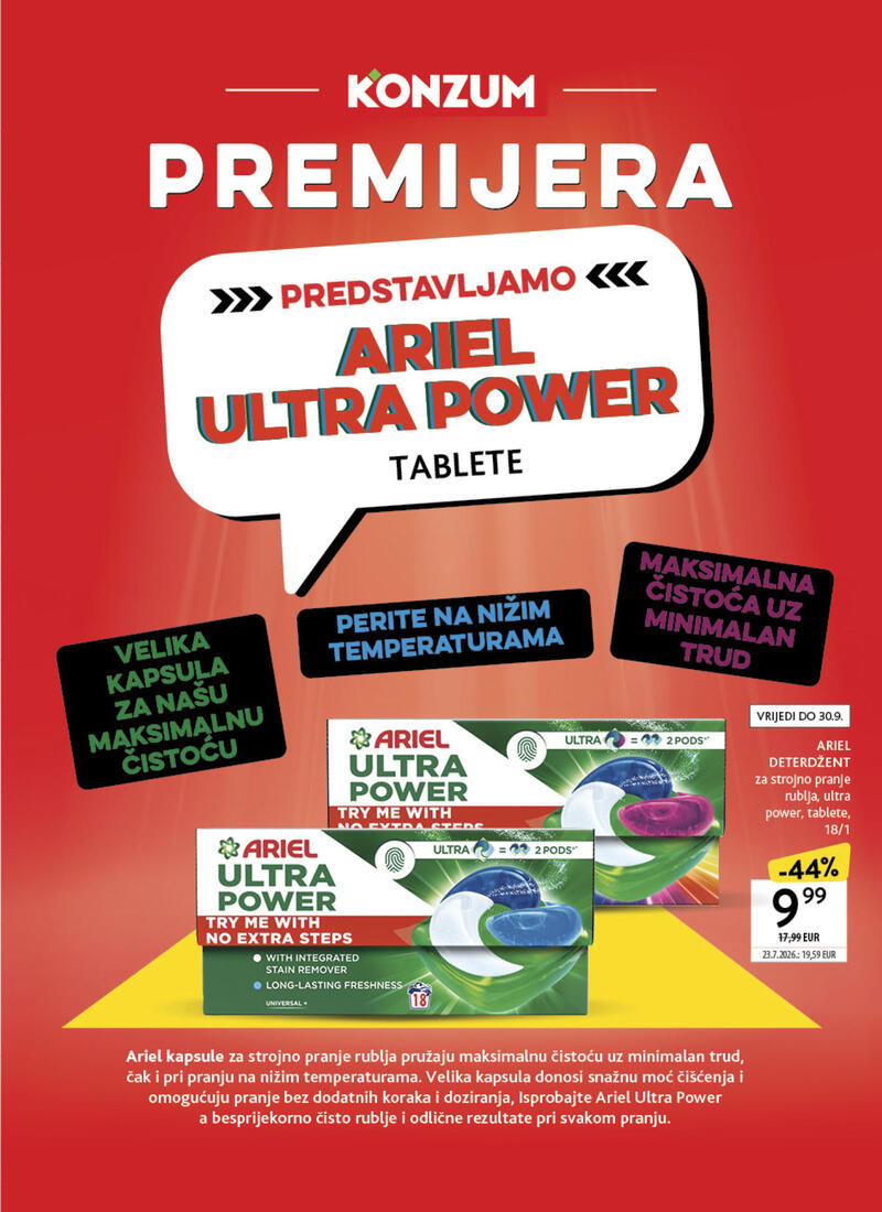Konzum kataloška akcija