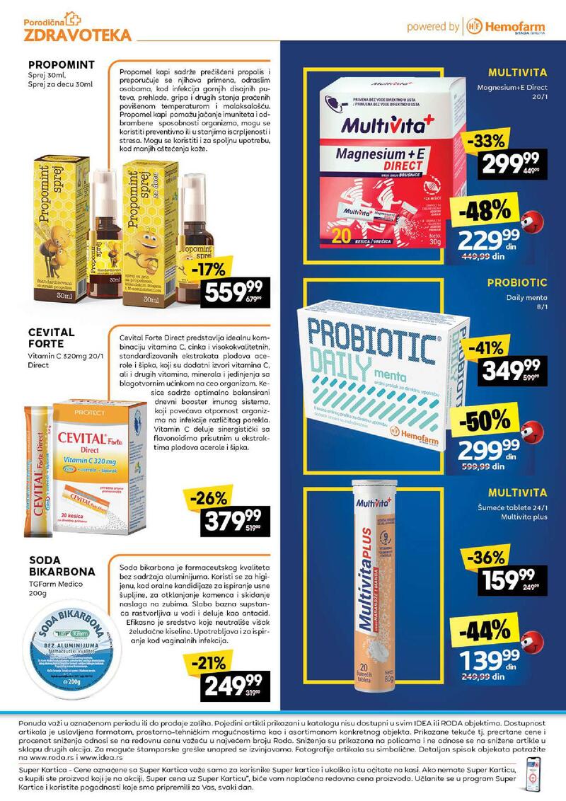 Roda katalog akcija