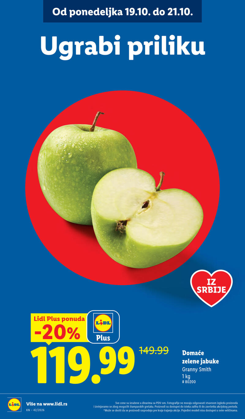 Lidl katalog - Nedeljna akcija