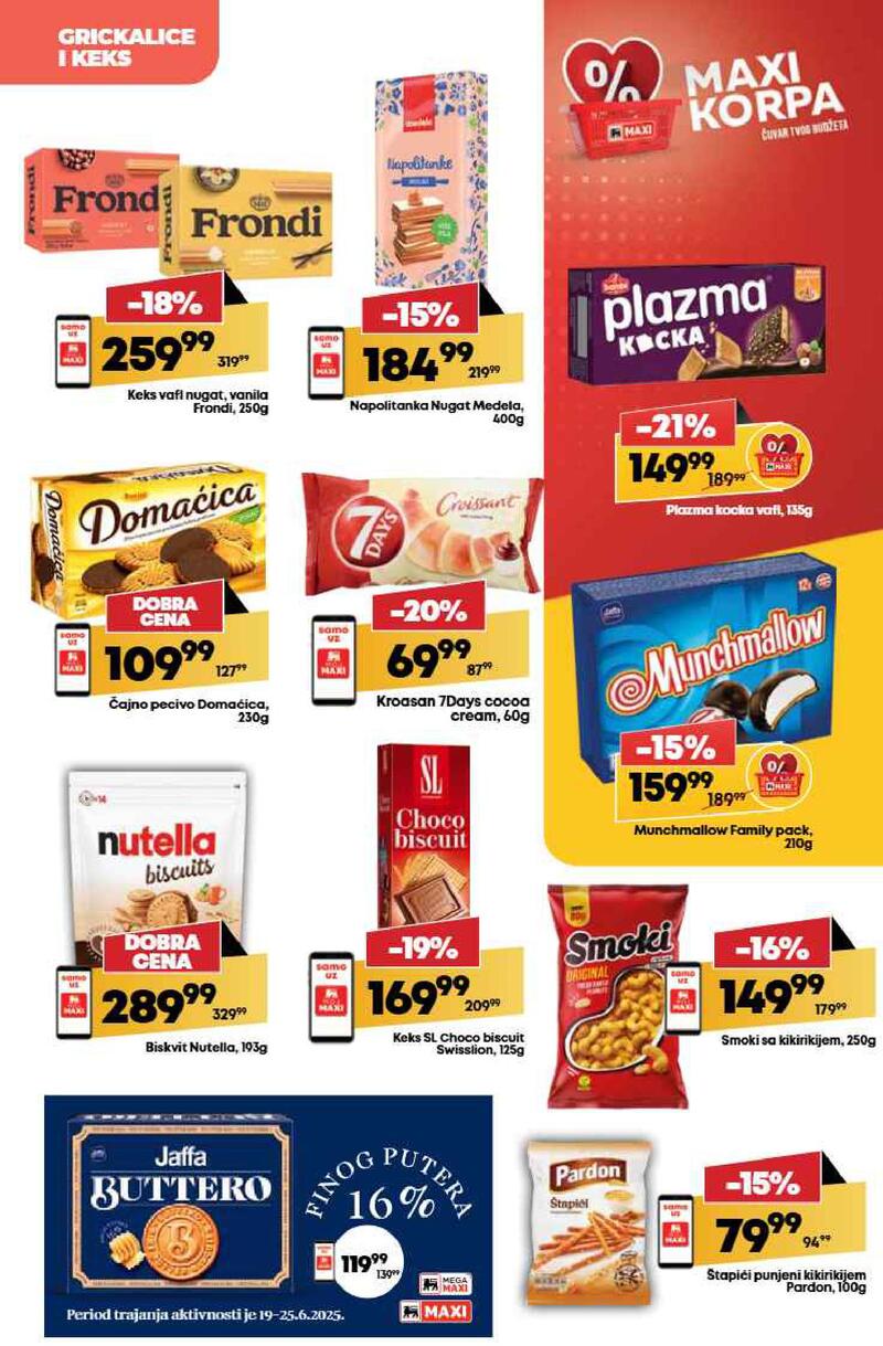 Mega Maxi nedeljna akcija