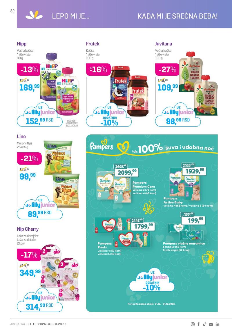 Lilly Drogerie katalog akcija