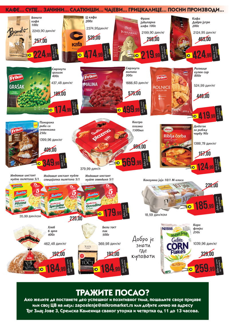 Mikromarket katalog akcija
