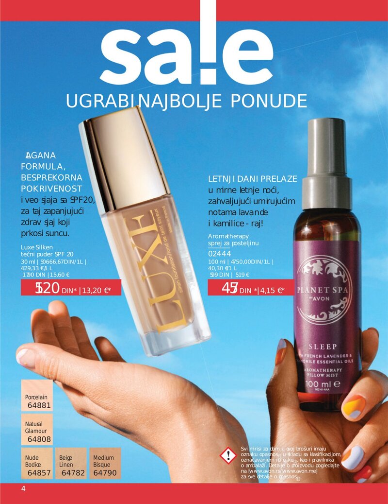 Avon katalog akcija