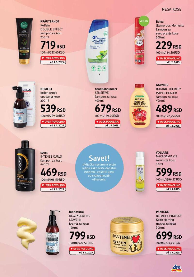 DM Drogerie katalog akcija
