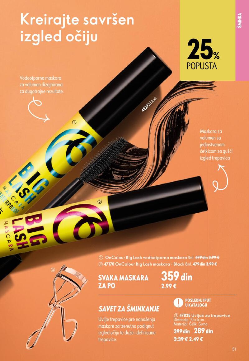 Oriflame katalog akcija