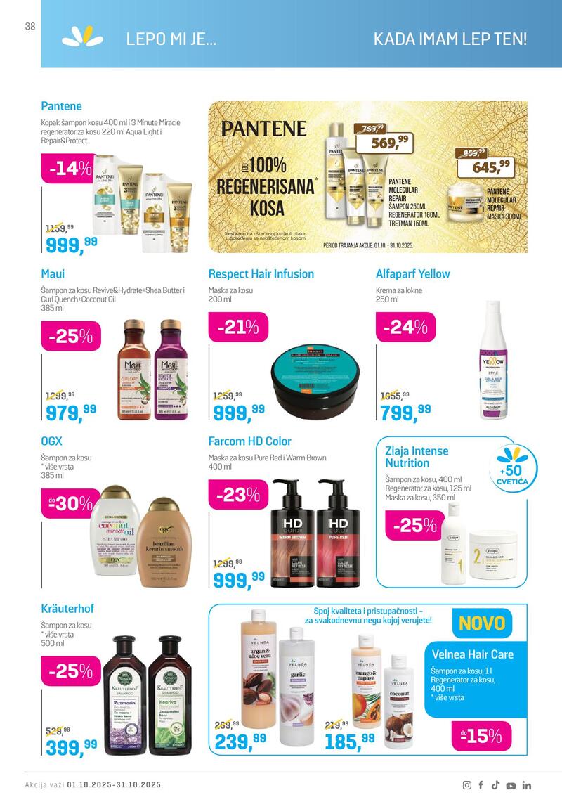 Lilly Drogerie katalog akcija