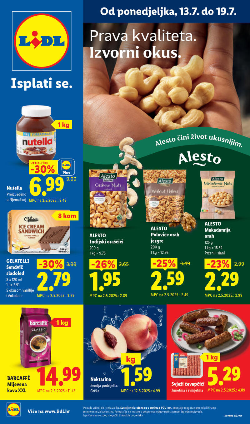 Lidl katalog akcija Kataloška akcija