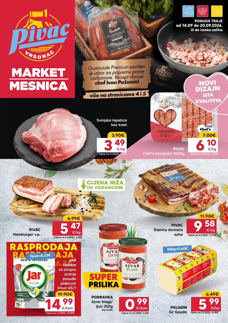Pivac katalog akcija Kataloška akcija