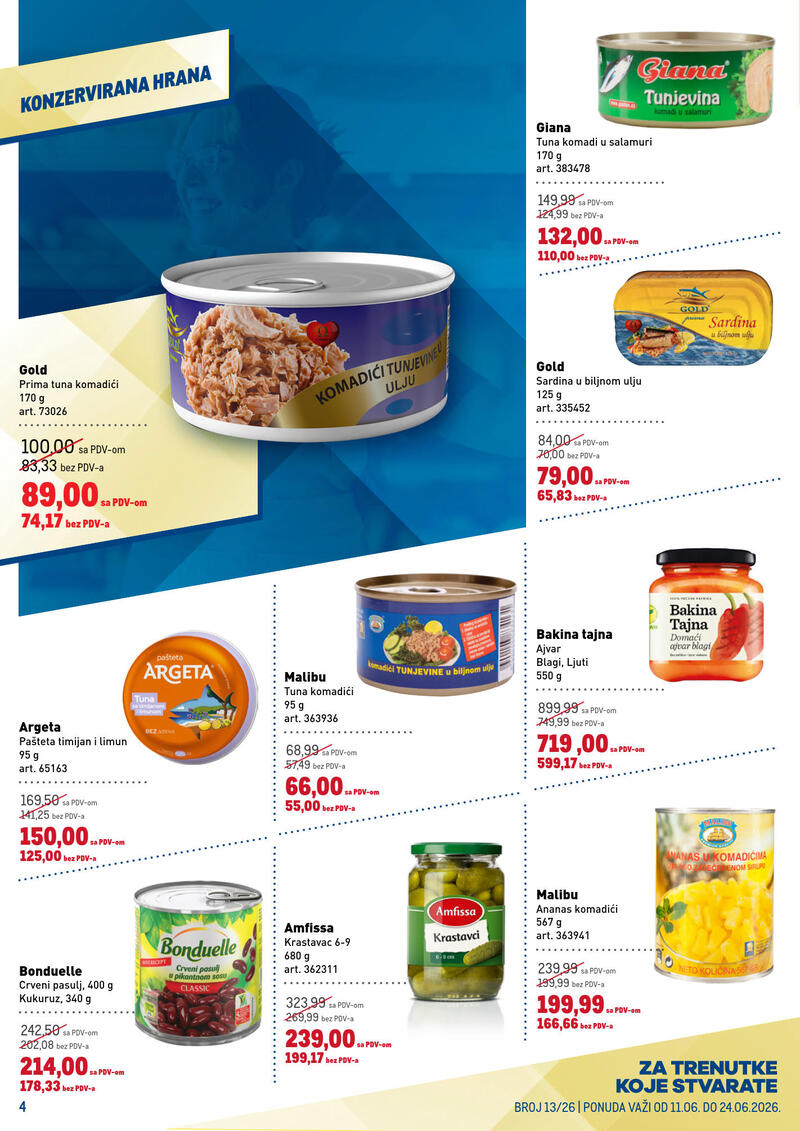 Metro katalog hrana