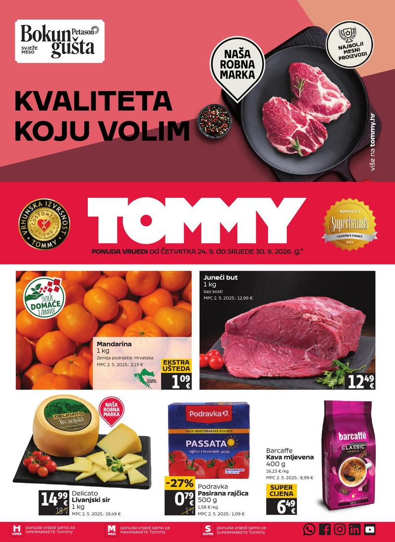 Tommy katalog akcija Tjedna akcija