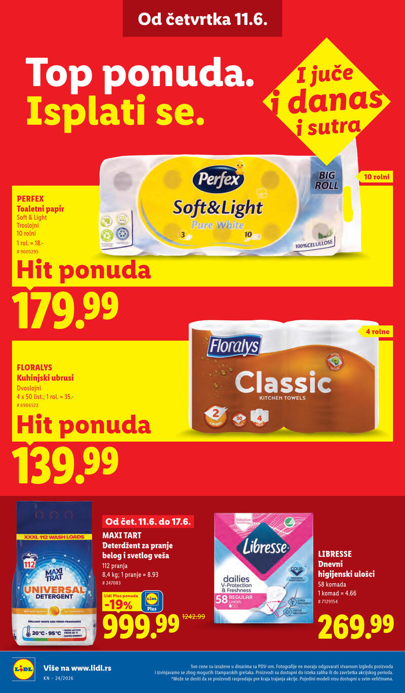 Lidl katalog akcija