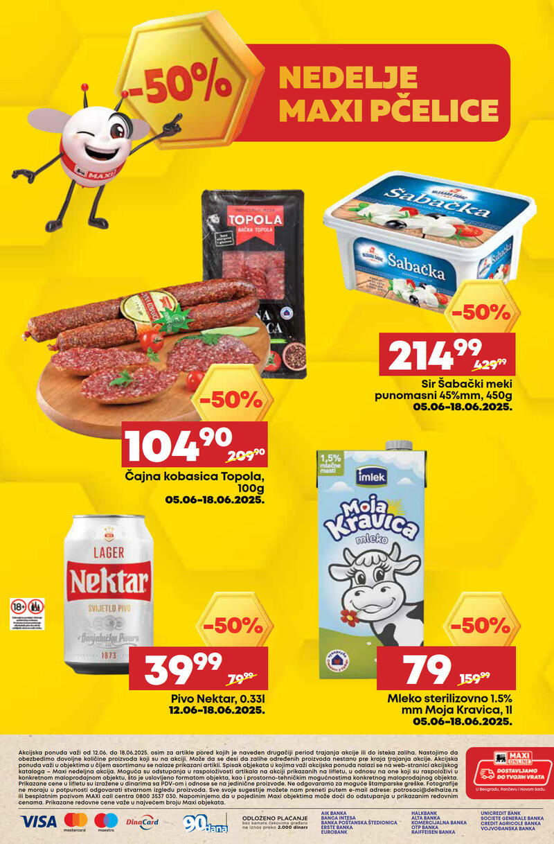 Mega Maxi nedeljna akcija