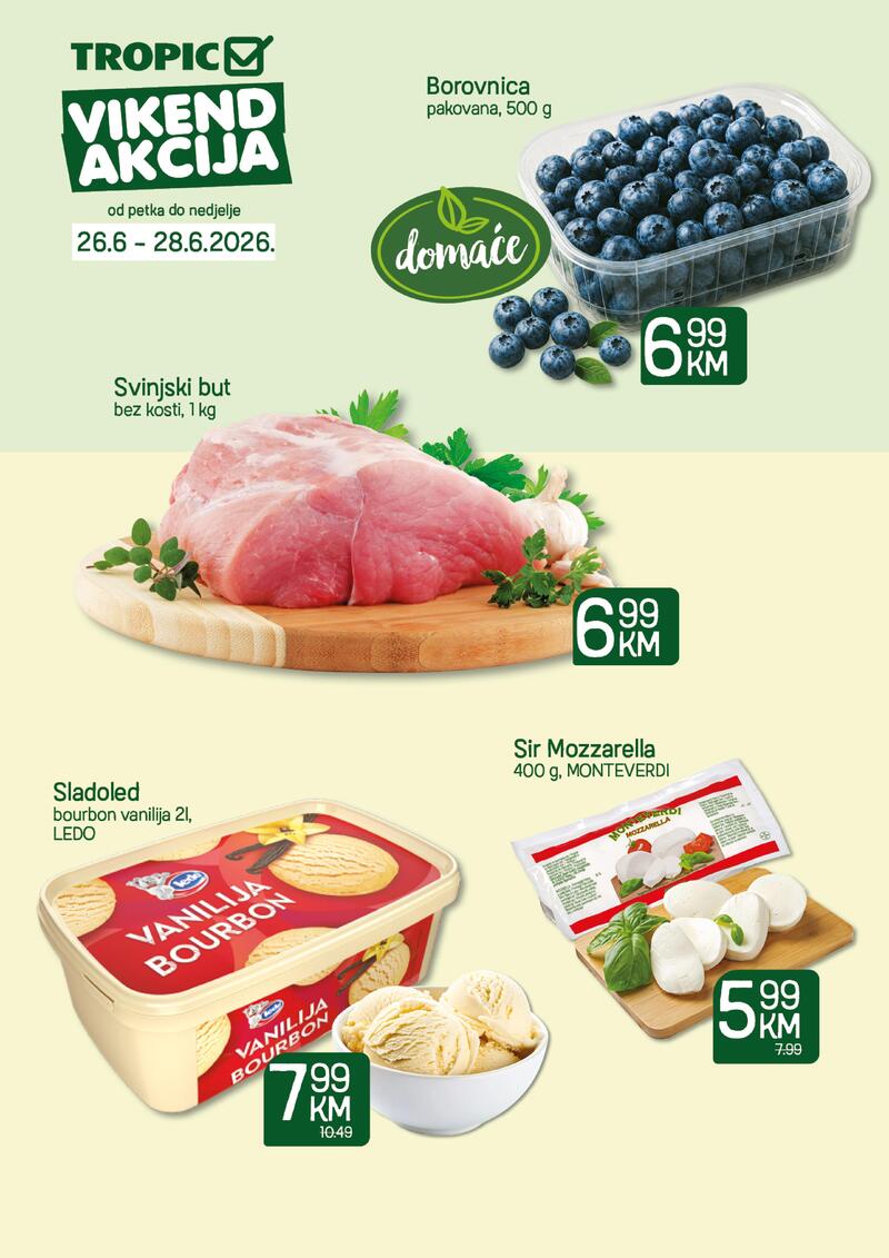 Tropic vikend akcija