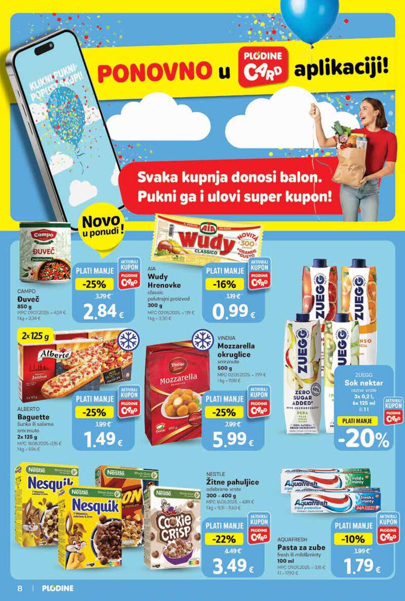 Plodine kataloška akcija