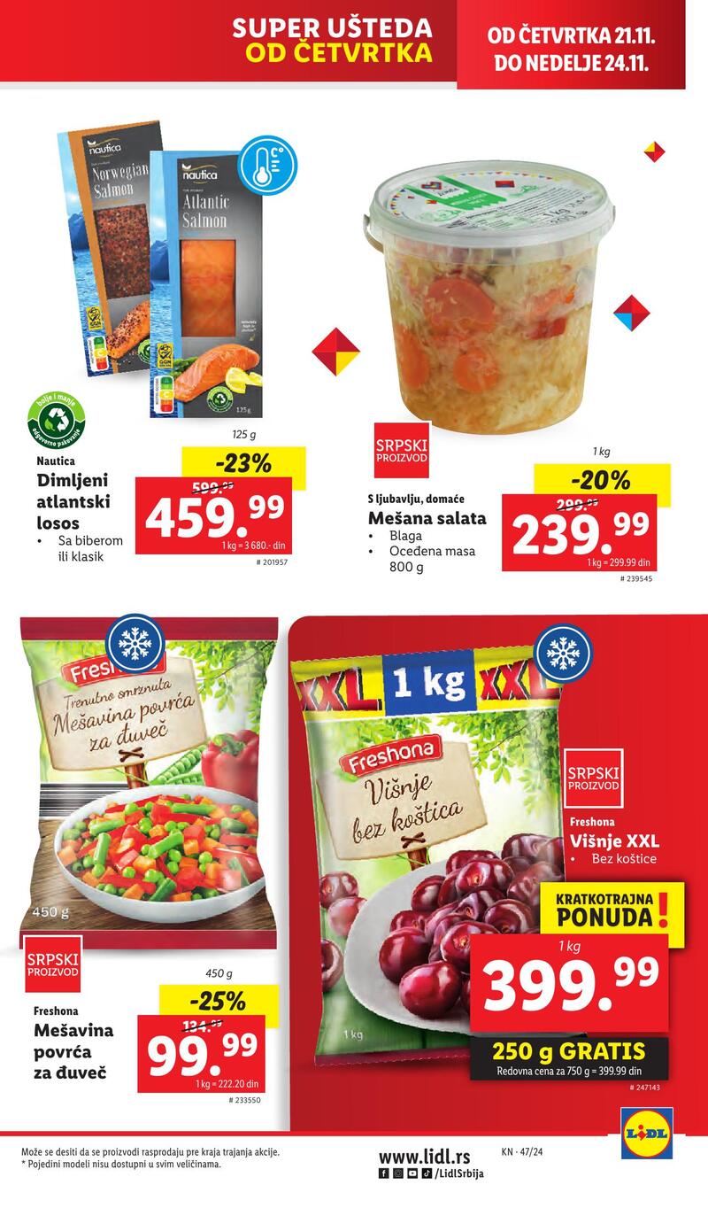 Lidl katalog akcija