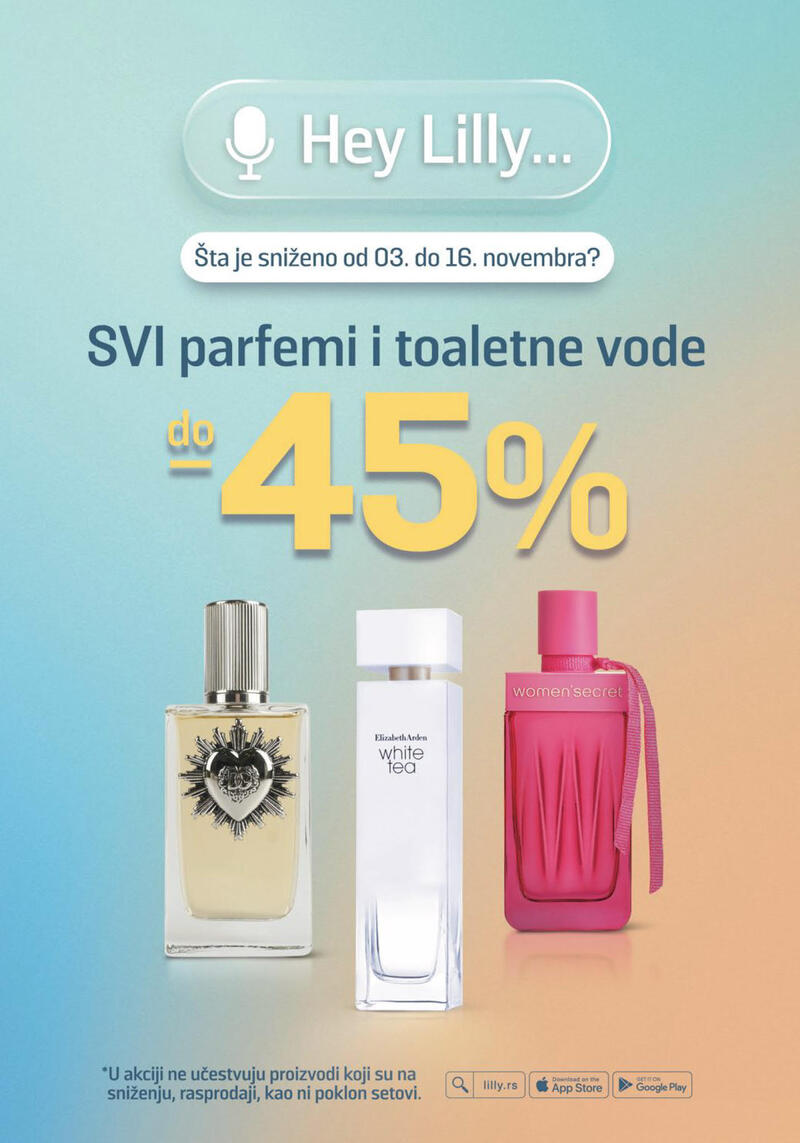 Lilly Drogerie katalog akcija