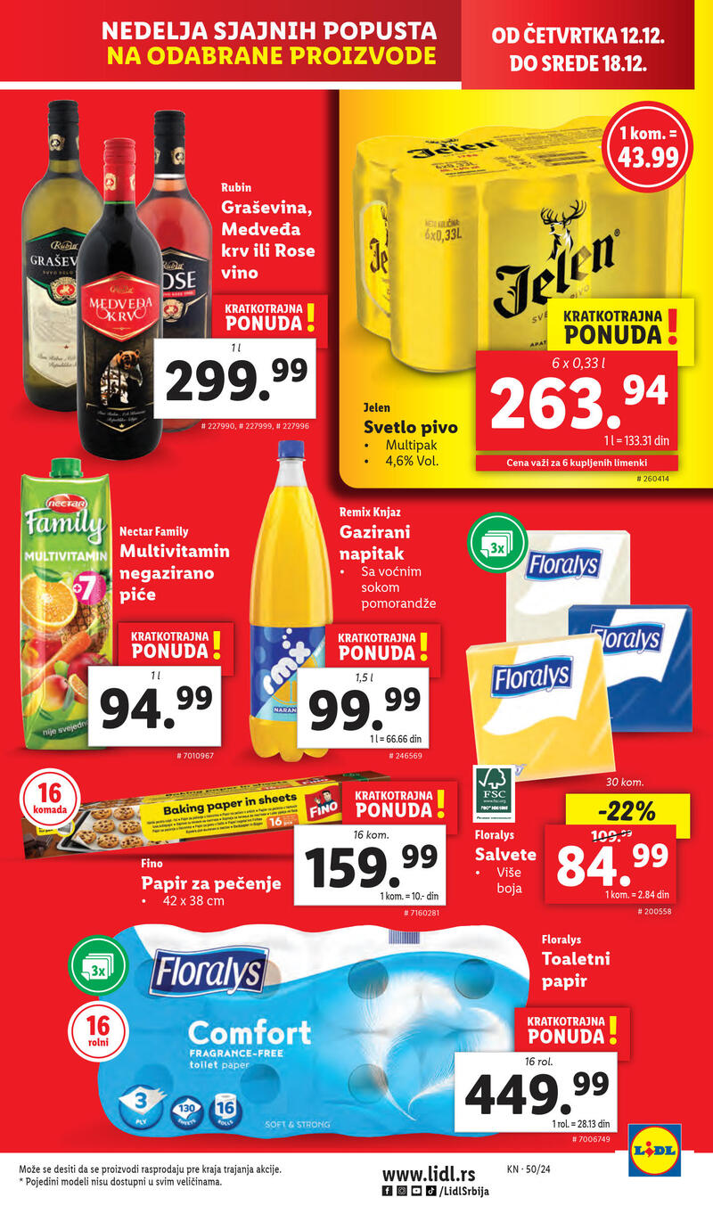 Lidl katalog akcija