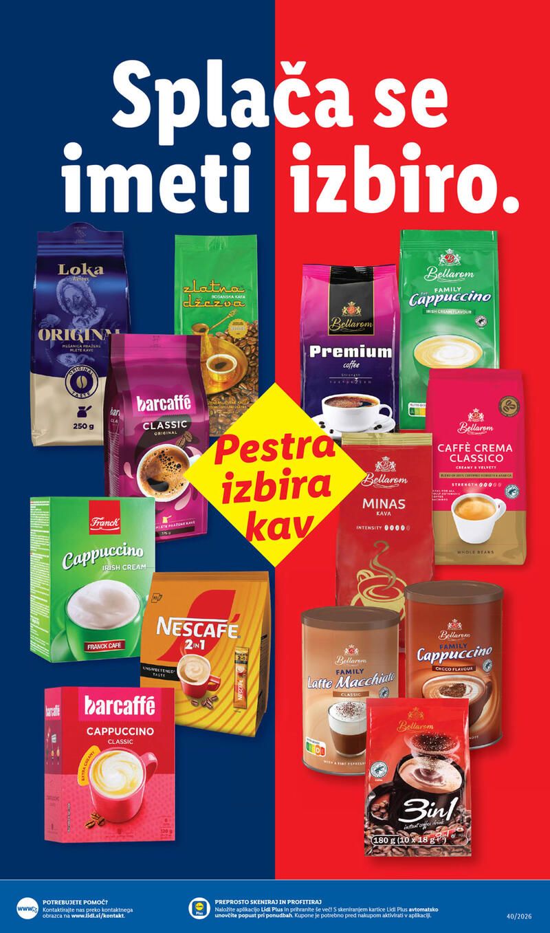 Lidl katalog - Tedenska akcija
