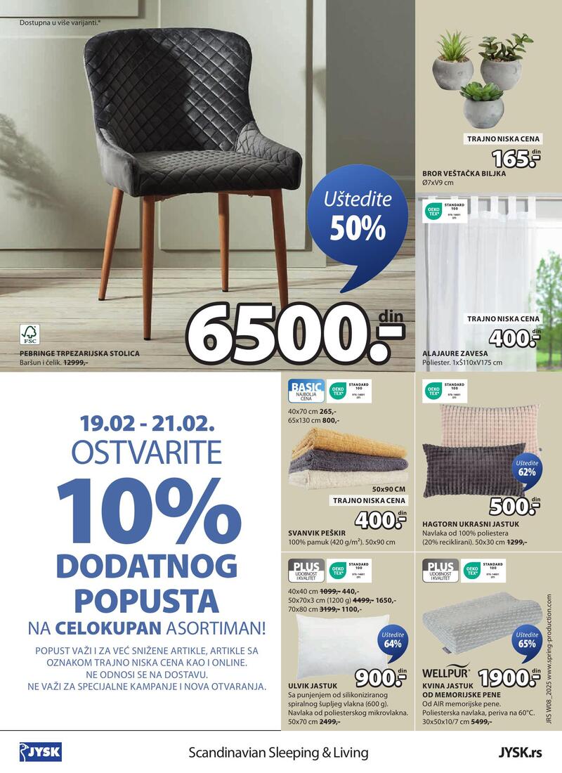 JYSK katalog akcija