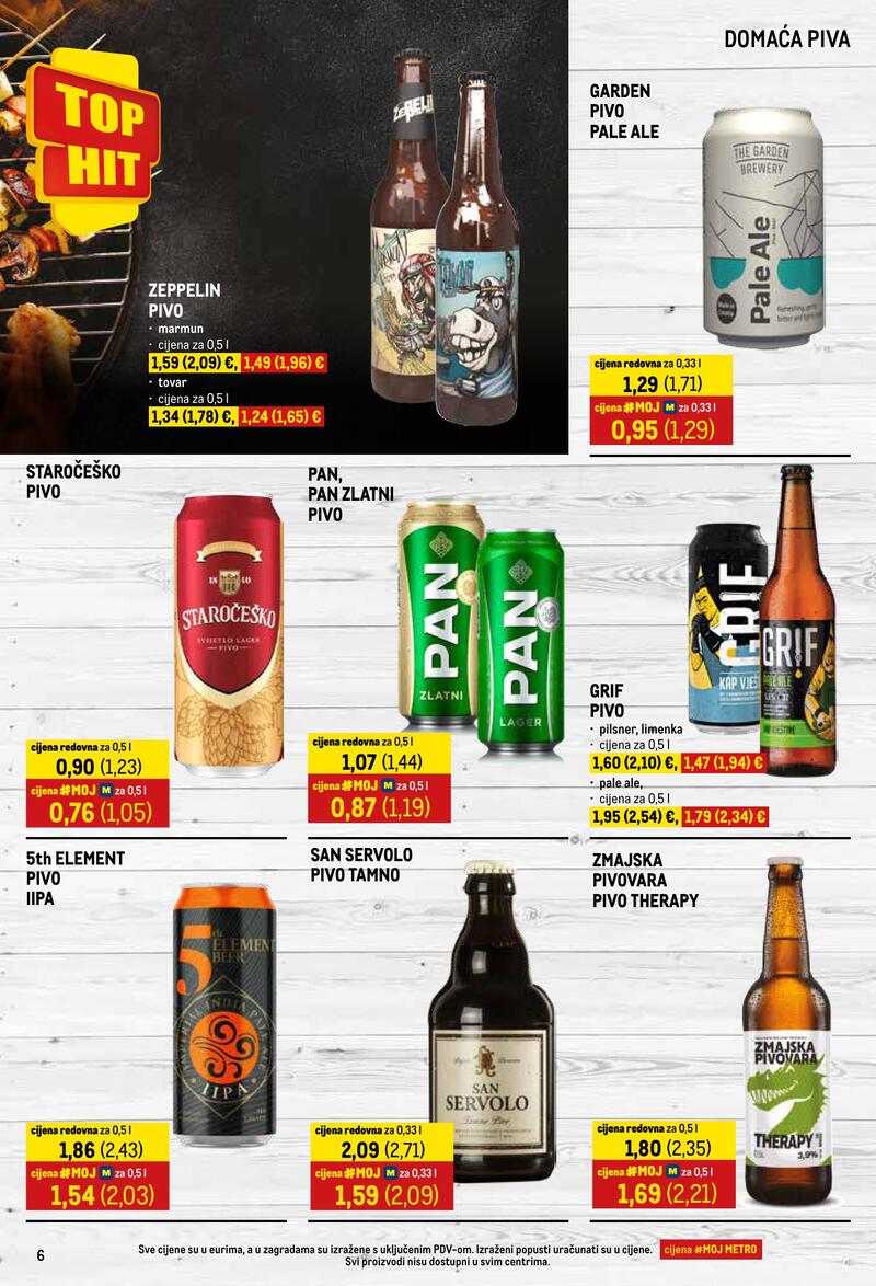 Metro katalog - Pivo & burger
