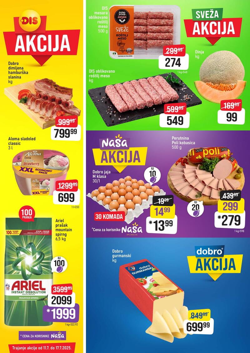 DIS Hipermarket nedeljna akcija