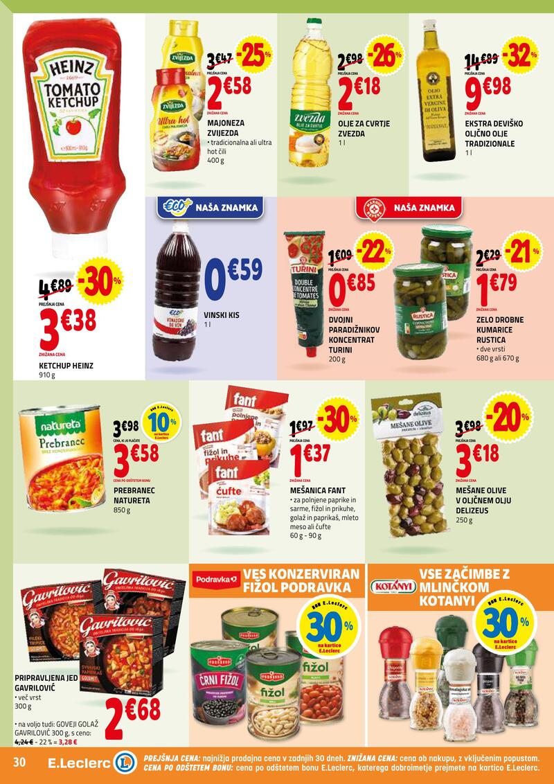 E.Leclerc katalog - Dvotedenska akcija