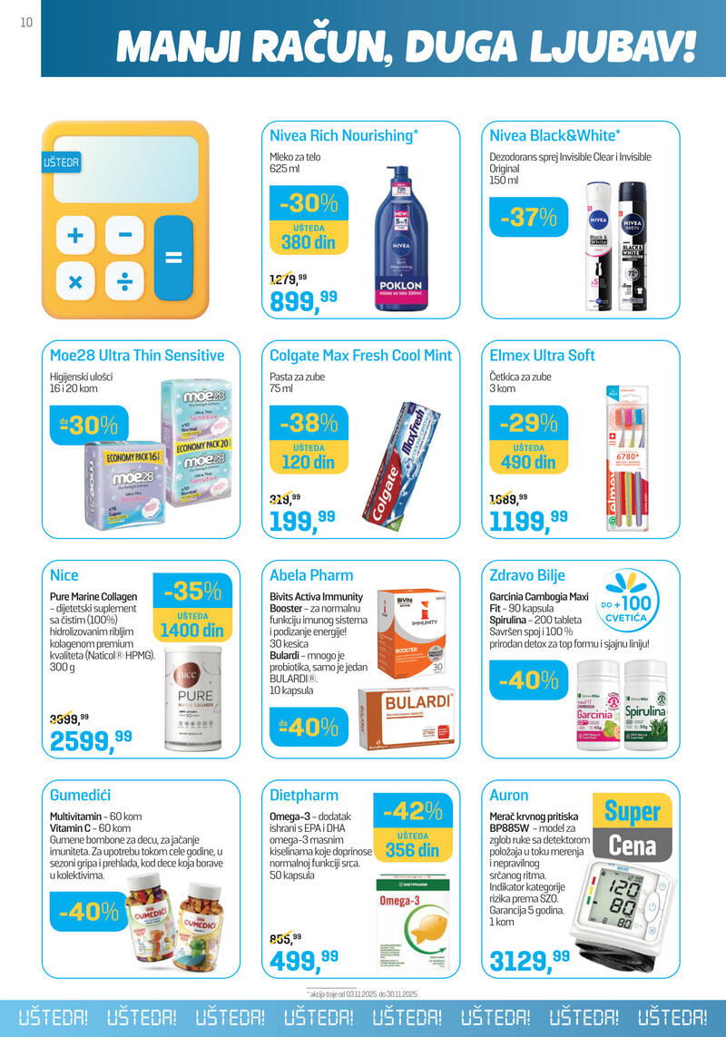 Lilly Drogerie katalog akcija