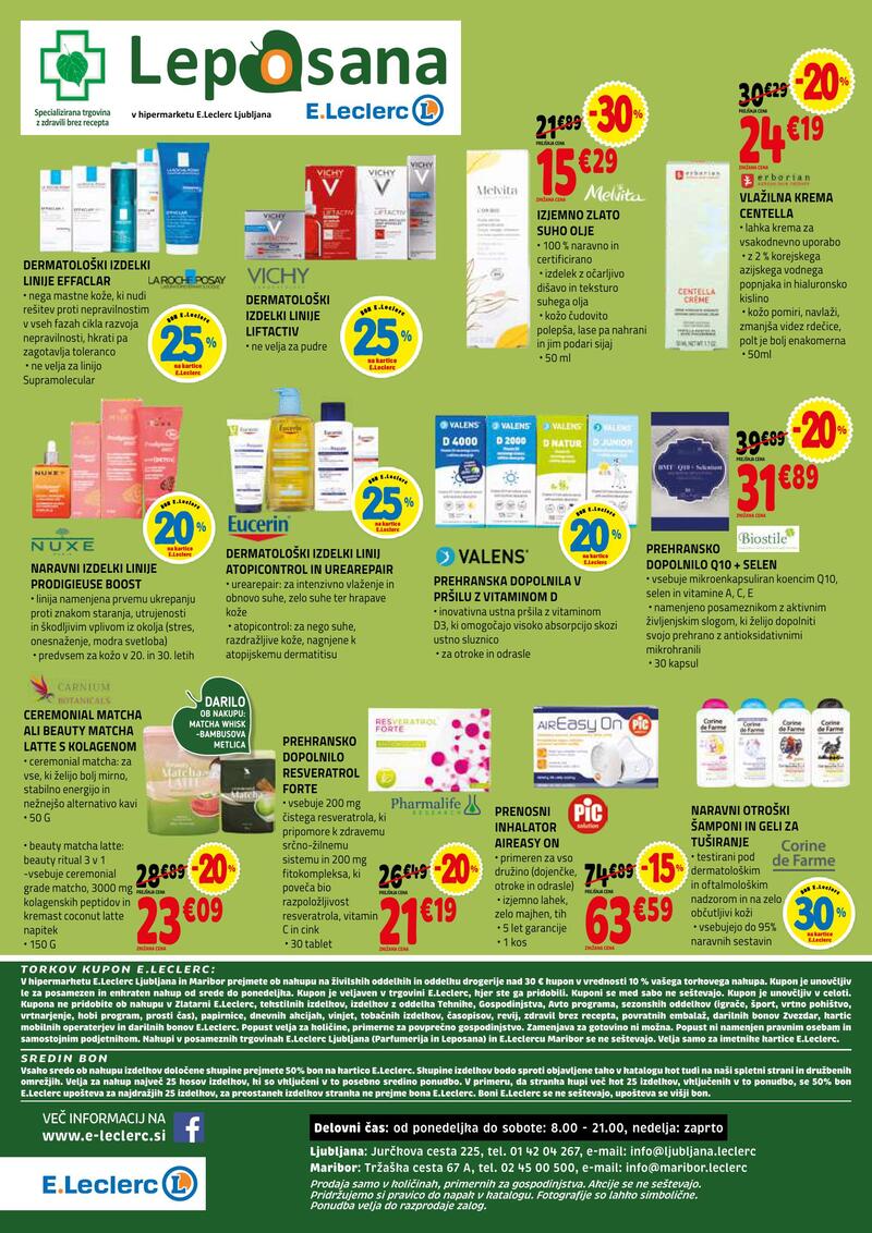 E.Leclerc katalog - Dvotedenska akcija