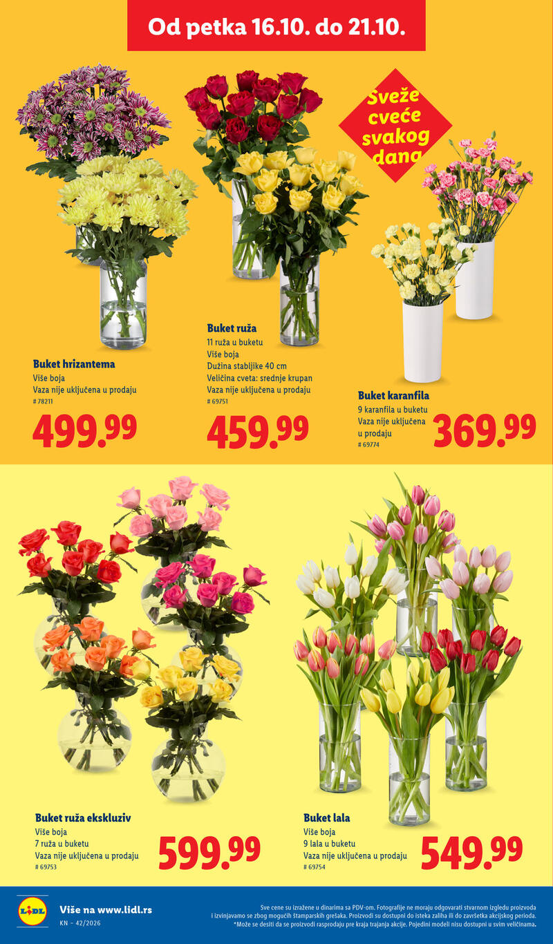Lidl katalog - Nedeljna akcija