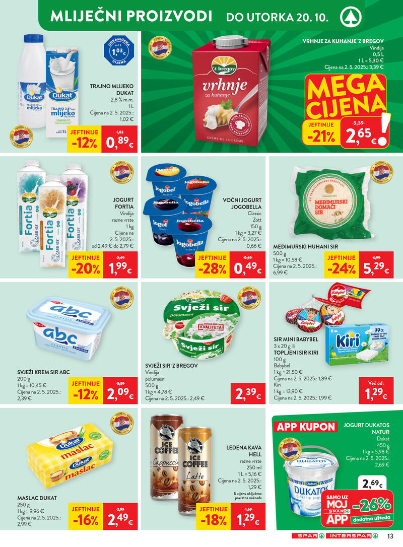 Spar katalog - Tjedna akcija