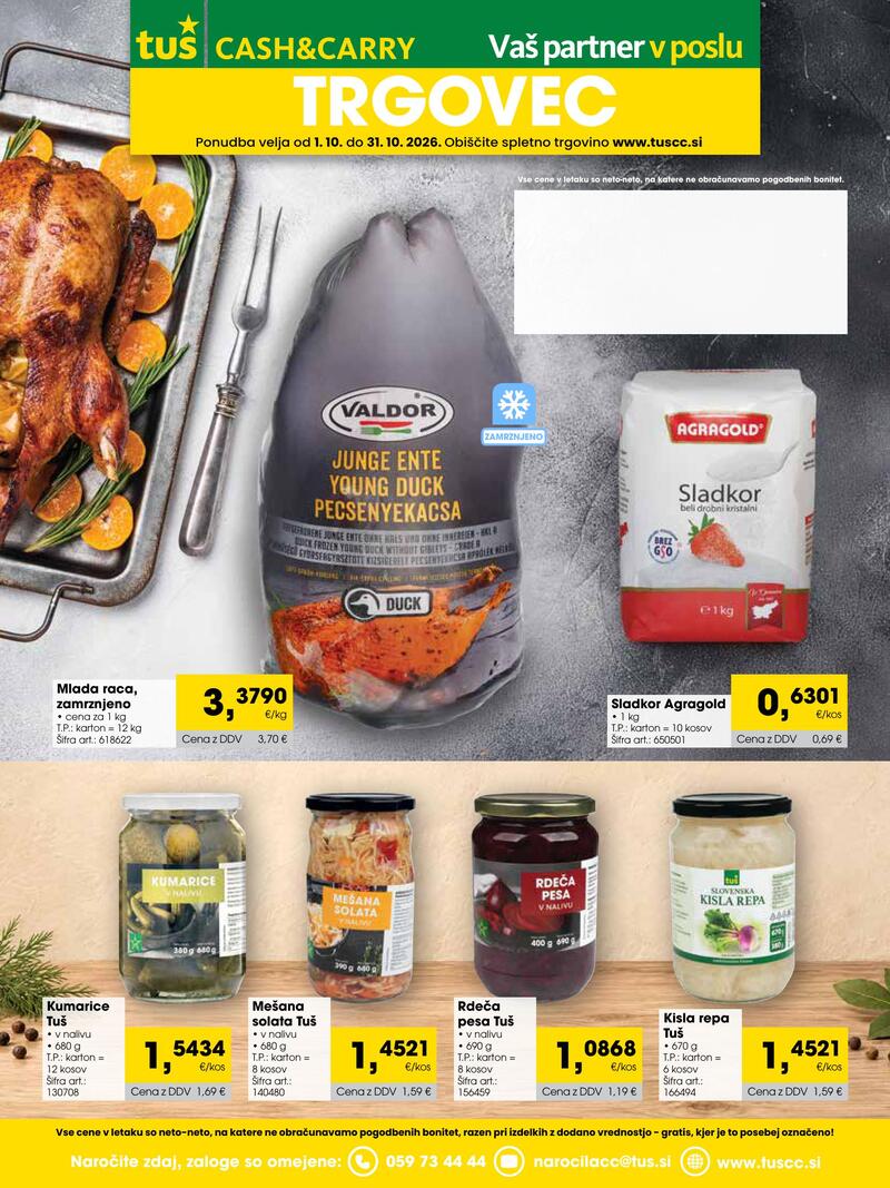Tuš Cash & Carry katalog - Trgovec