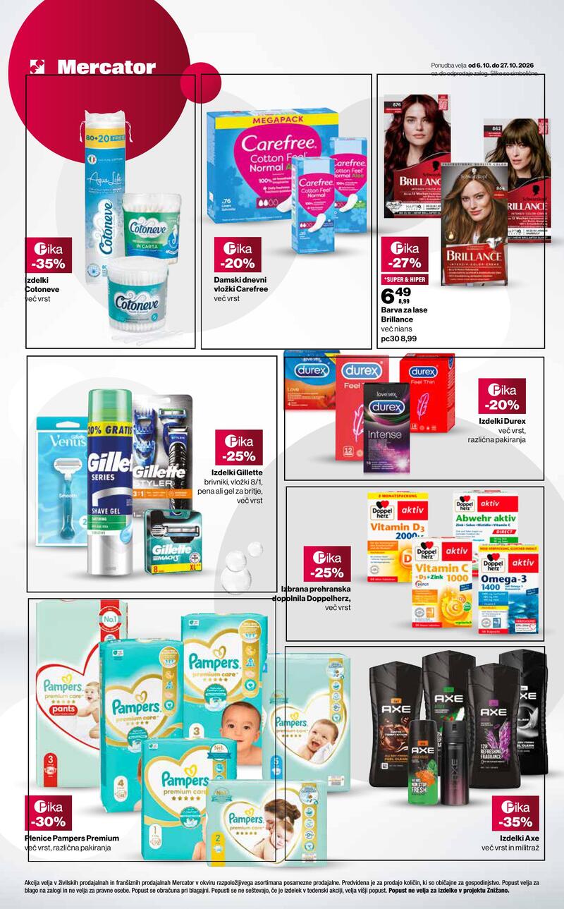 Mercator katalog - Preverite nove pika popuste
