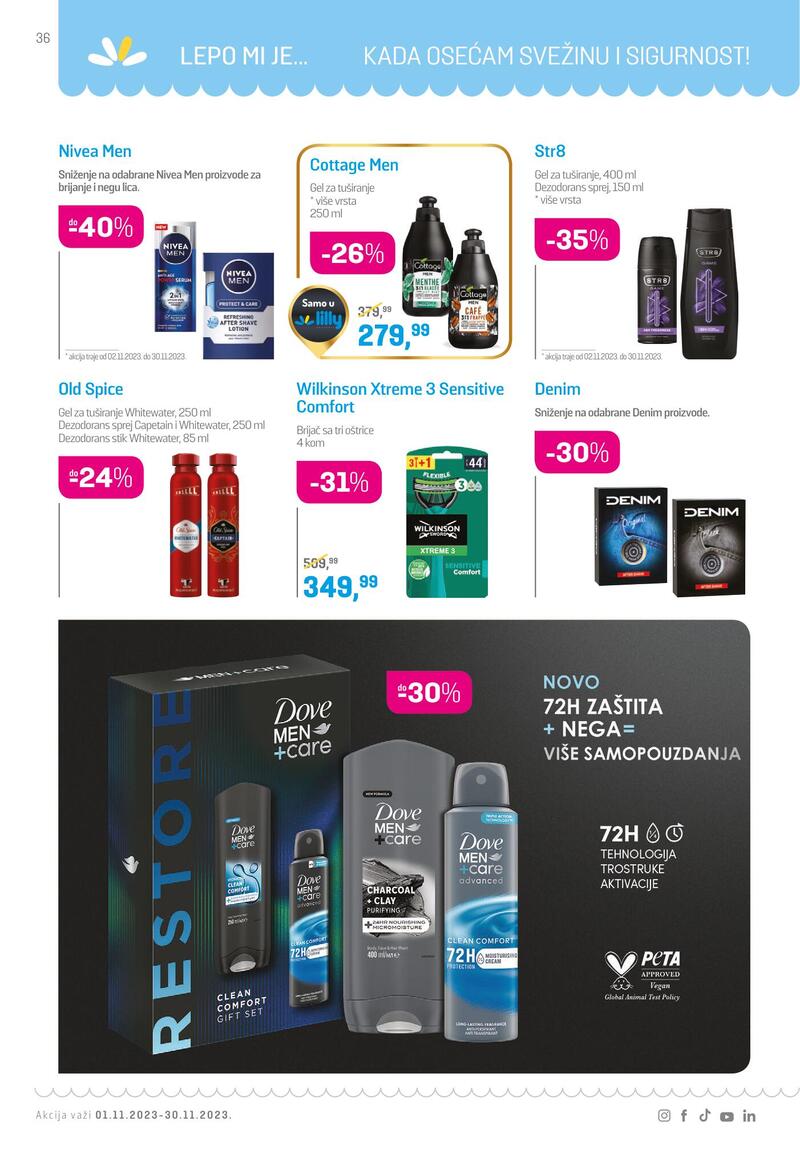 Lilly Drogerie katalog akcija