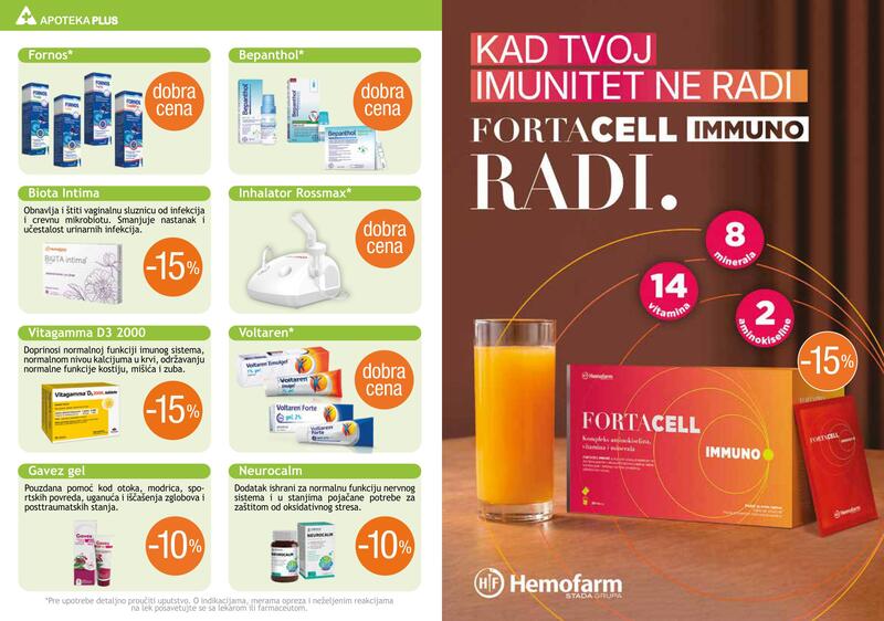 Apoteka plus katalog akcija