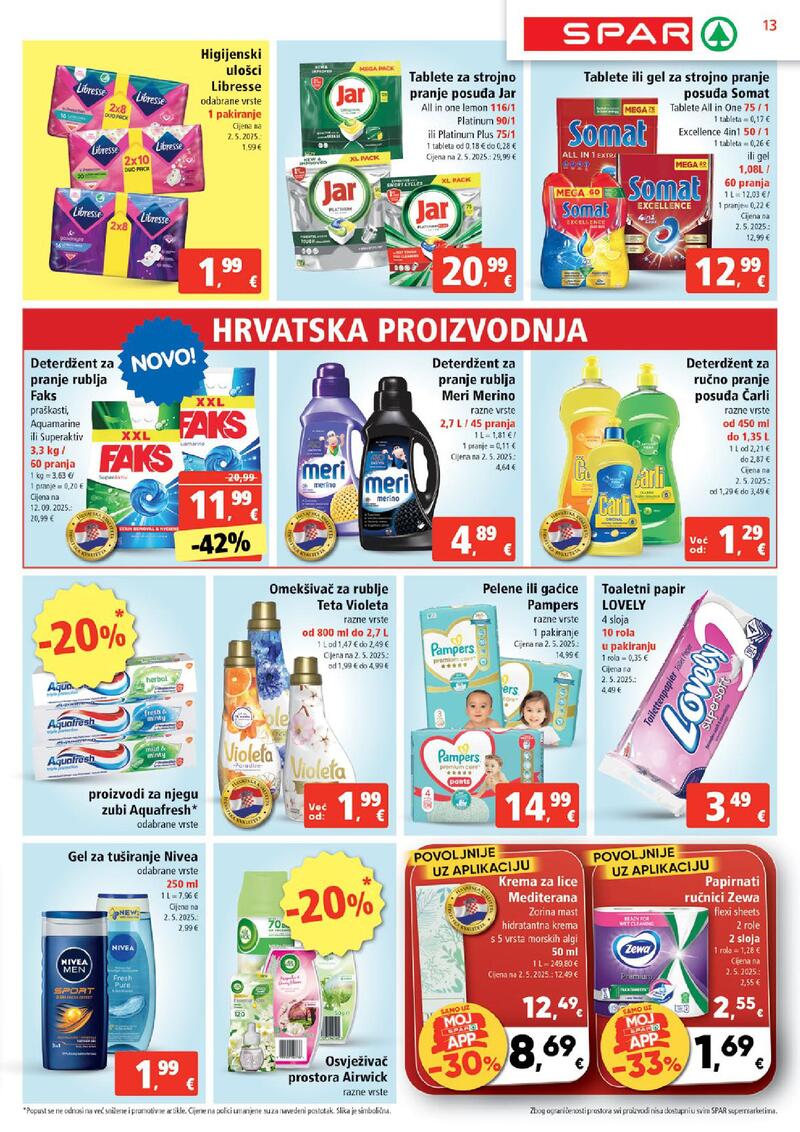 Spar kataloška akcija