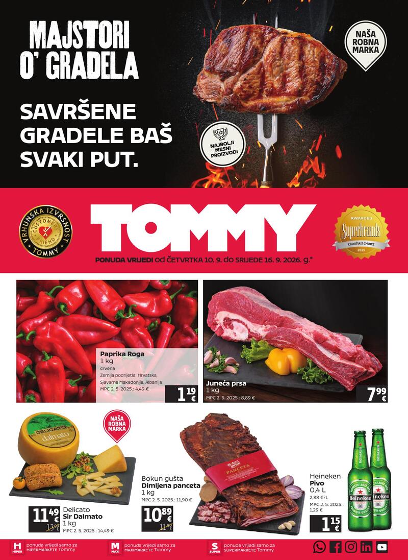Tommy katalog akcija Akcijski katalog