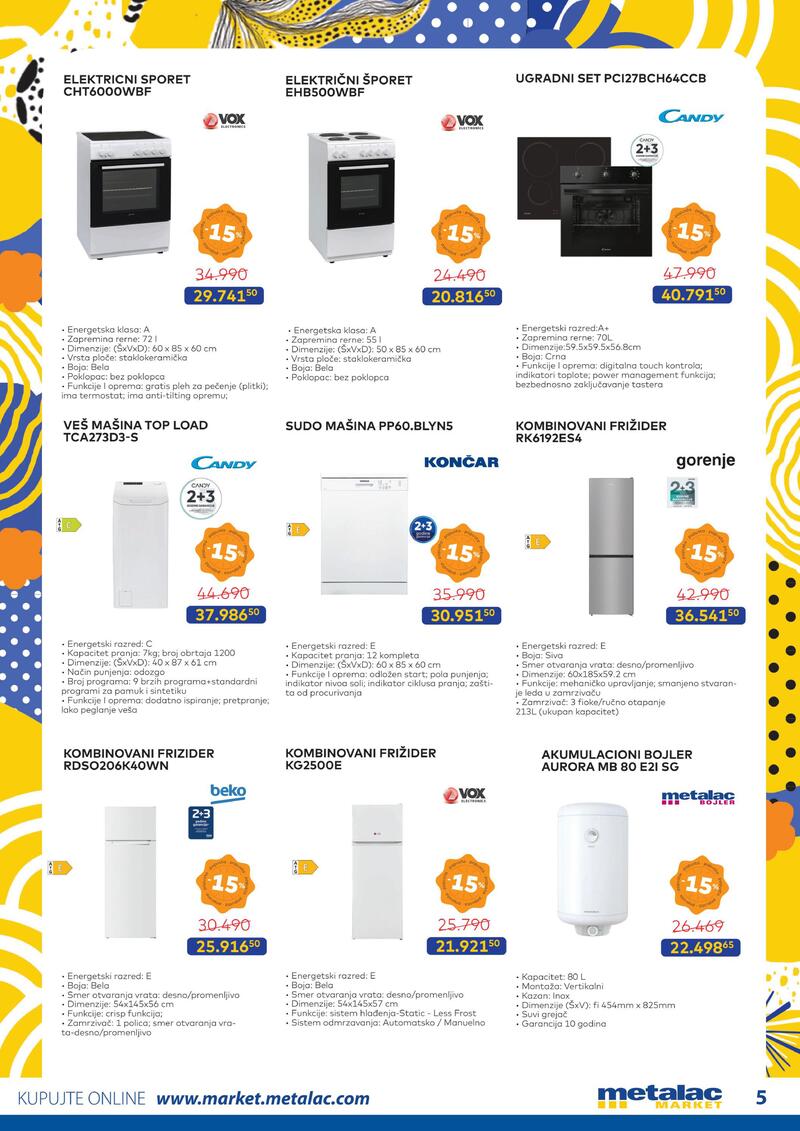 Metalac Market katalog akcija