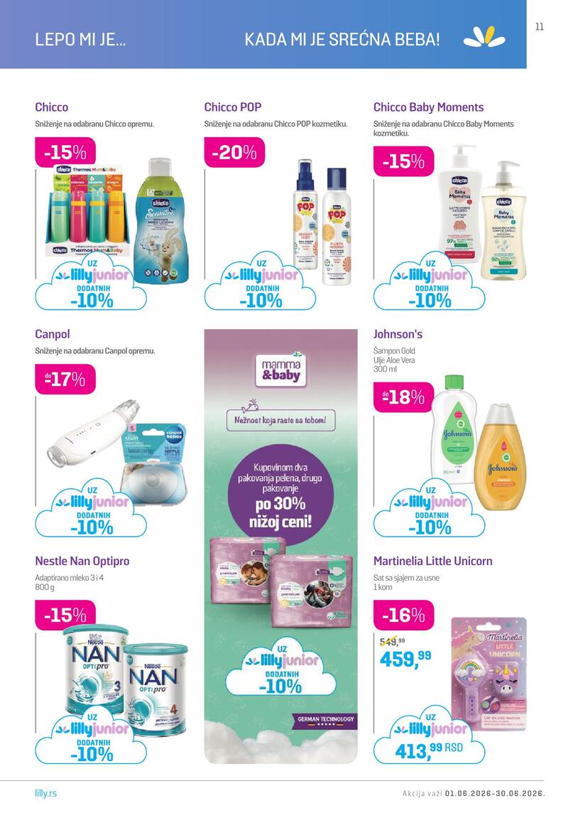 Lilly Drogerie katalog akcija