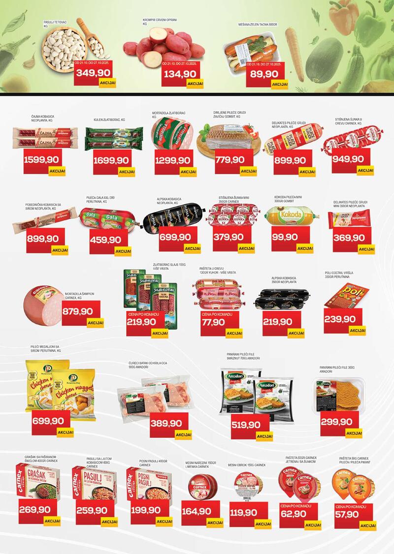 Medius katalog akcija