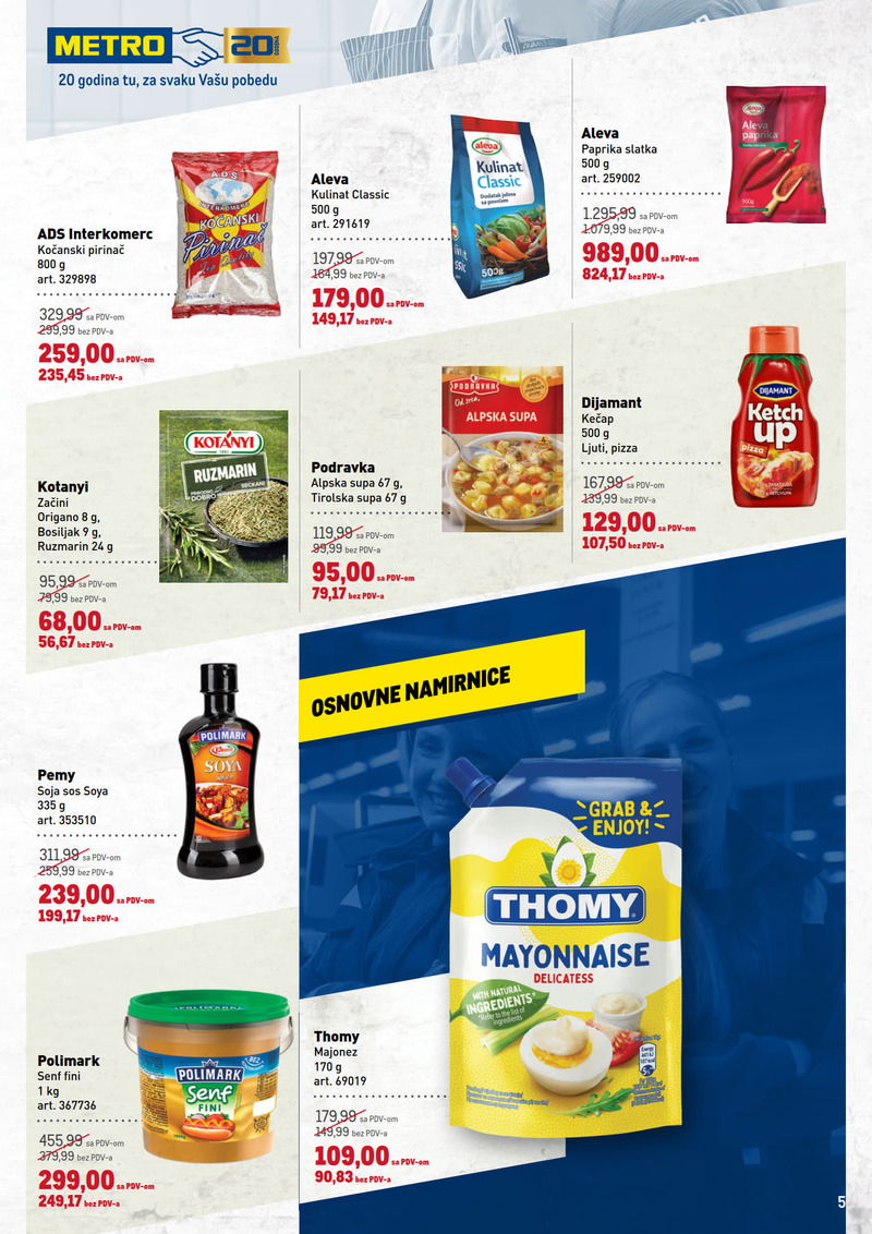 Metro katalog hrana