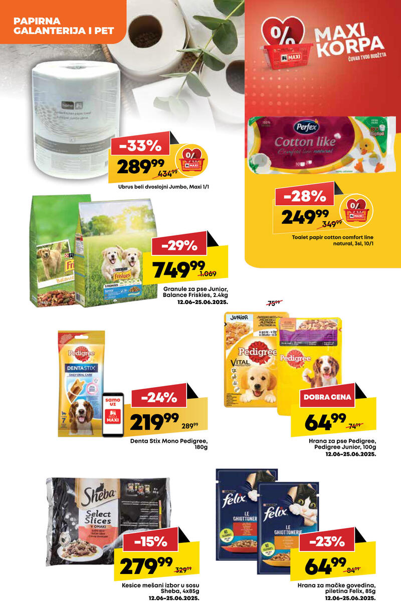 Mega Maxi nedeljna akcija
