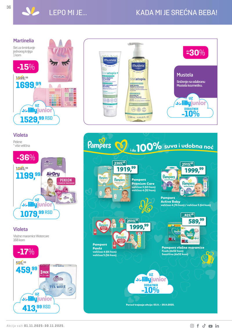 Lilly Drogerie katalog akcija