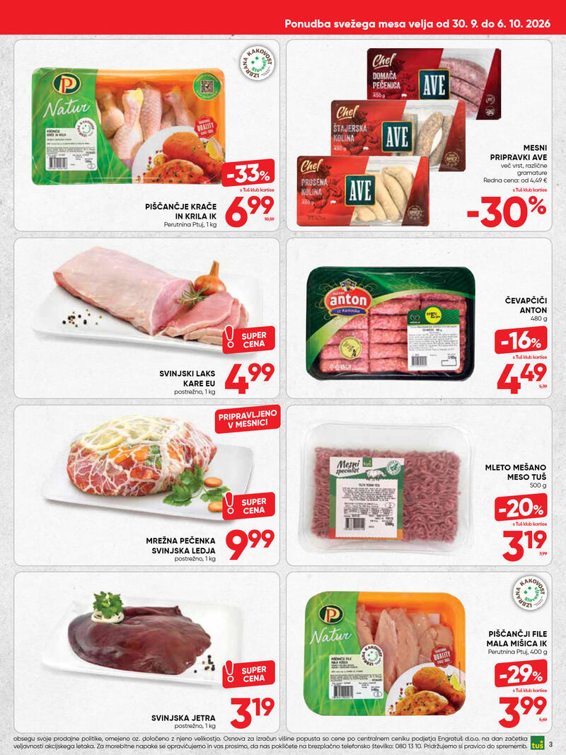 Tuš katalog - Dvotedenska akcija