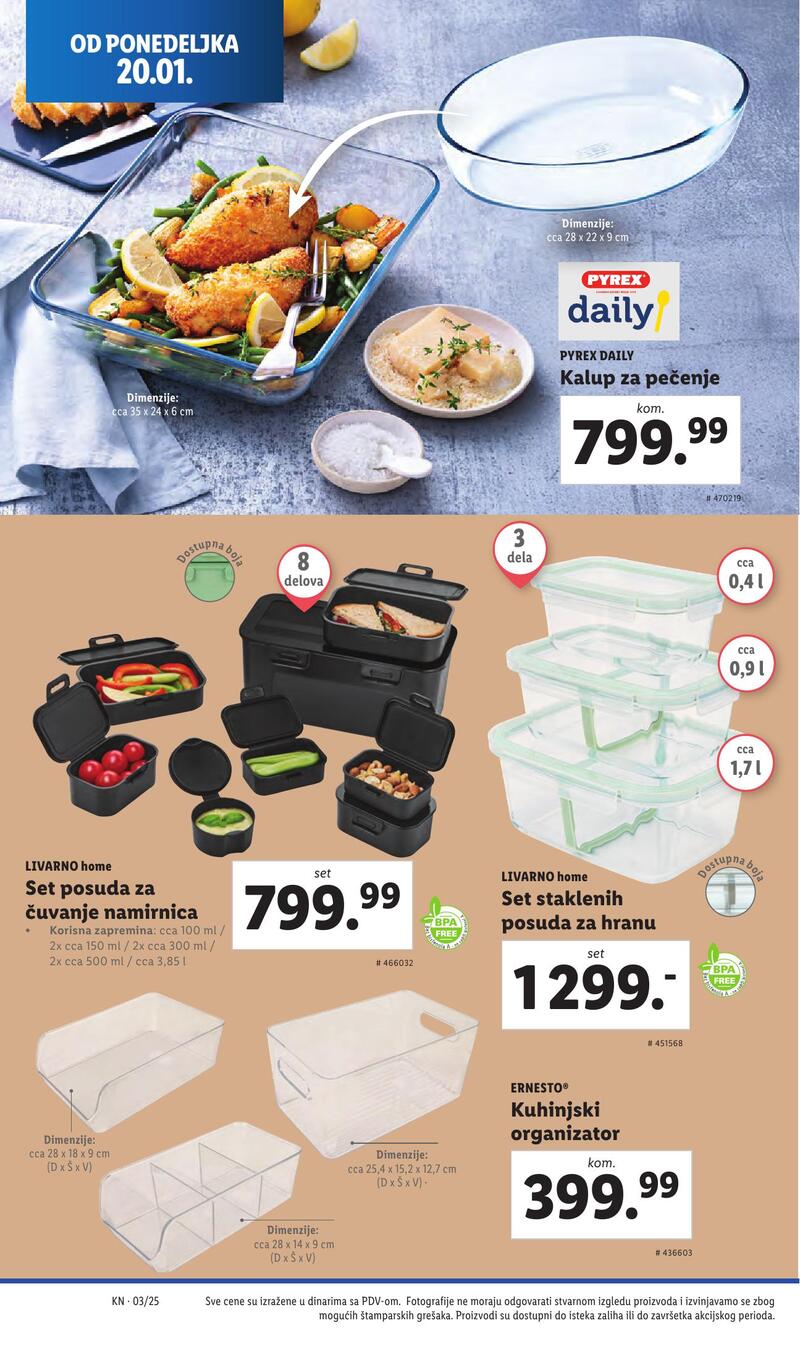 Lidl katalog akcija neprehrana