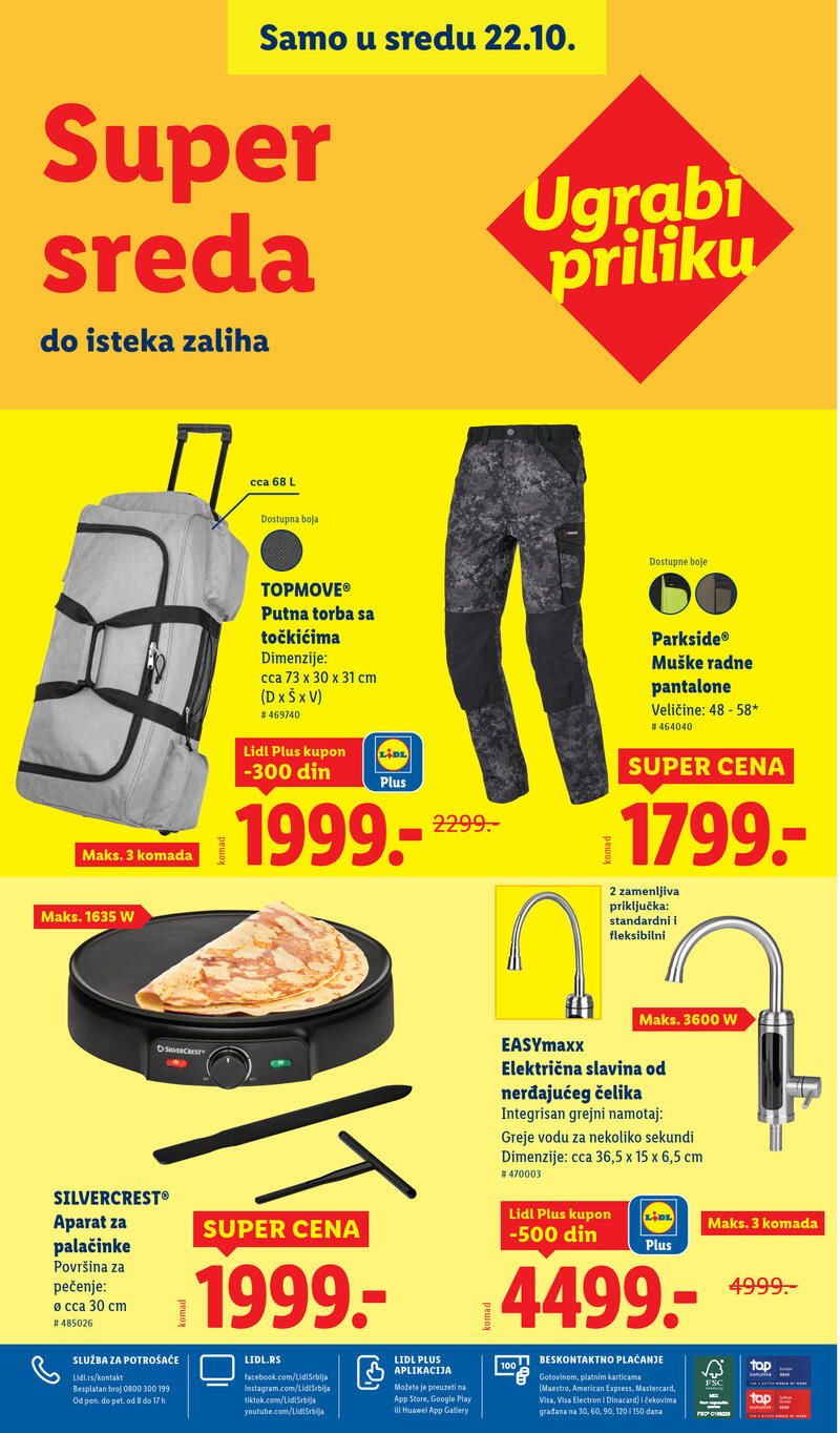Lidl katalog akcija