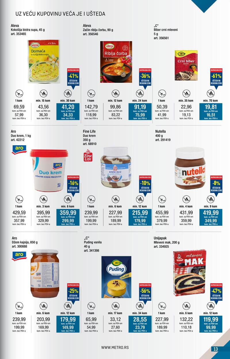 Metro katalog kupi više