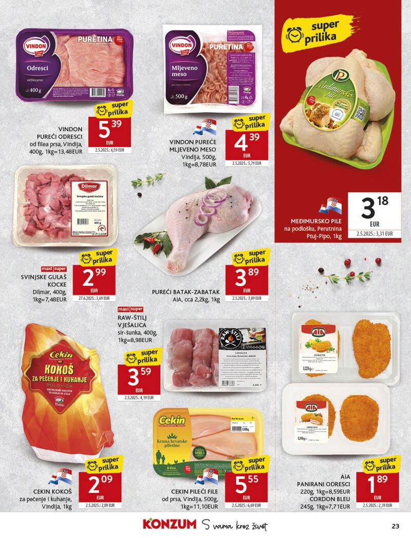 Konzum kataloška akcija