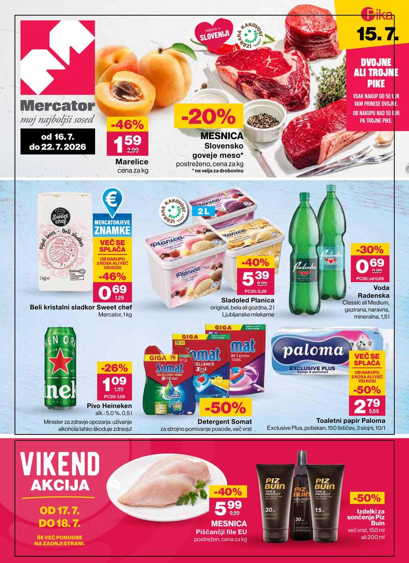 Mercator katalog akcija Redni katalog