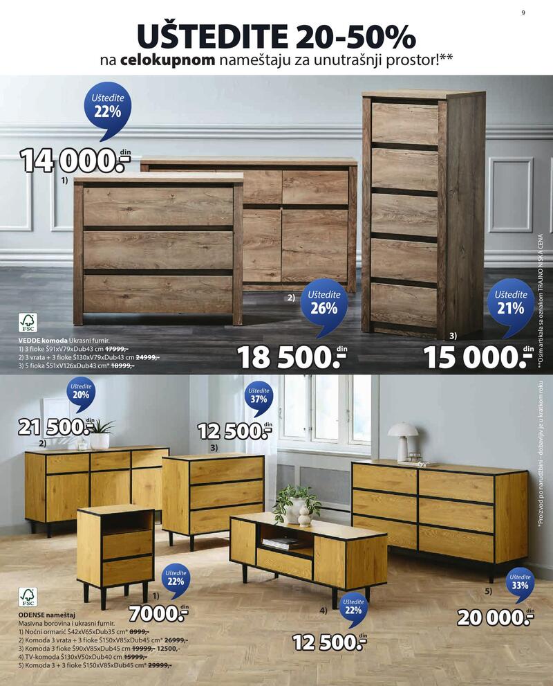 JYSK katalog nameštaj